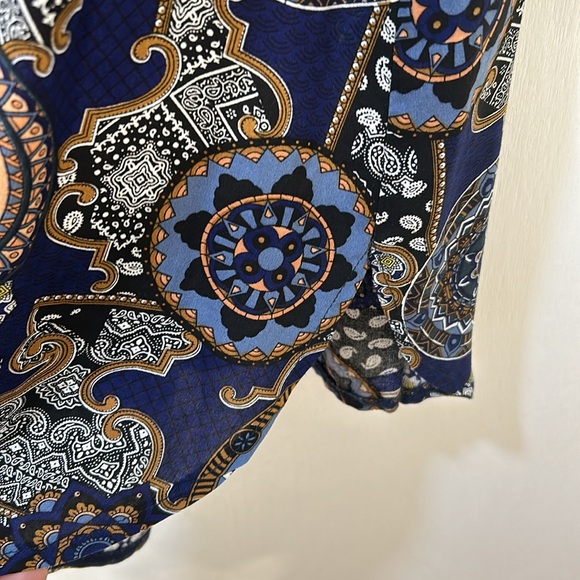 EKOUAER WOMENS SWIMSUIT BEACH COVERTUPS NAVY BLUE  SZ MD - Picture 7 of 9